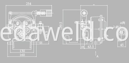 120SN-C Double Drive Wire Feeder Assembly